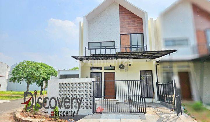 Dijual Rumah Baru Posisi Hook Modern Minimalis Anggrek Loka Bsd 1