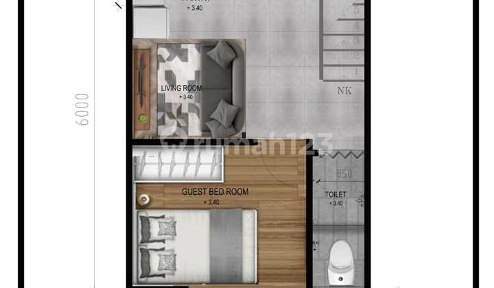 3 BR Furnished Baru Andava Aparthouse 5
