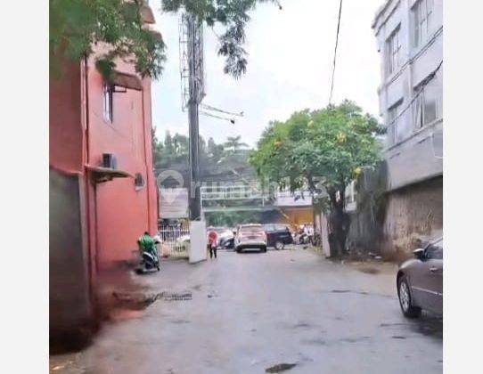 tampak depan tanah kavling ddn lokasi jl