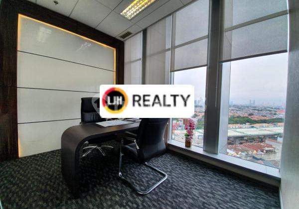 Office Space FULLY FURNISHED In Kirana Two Office Tower, Kelapa Gading Area