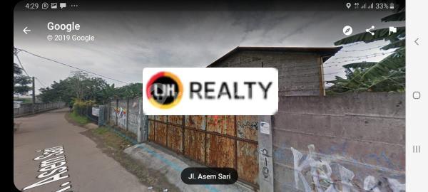Tanah Di Jalan Asem Sari, Mustika Jaya, Area Bekasi Timur