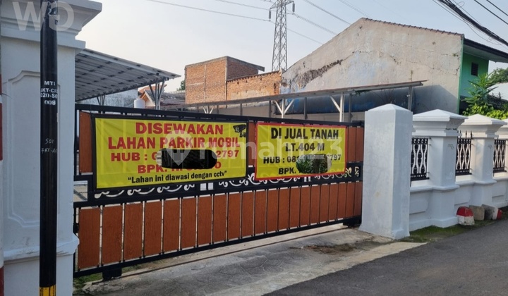 Kavling Dijual di Ciracas Jakarta Timur - 404 m², Strategis di Jalan Utama & Bebas Banjir