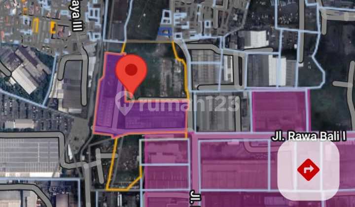 Jual Tanah dan Bangunan gudang Ex PT DAIKIN  Indonesia Harga 50% di Bawah NJOP