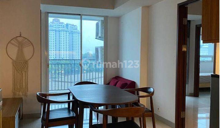 Dijual 2 Unit Apartemen Springhill Tower Oakwood Gandeng 1 BR 1