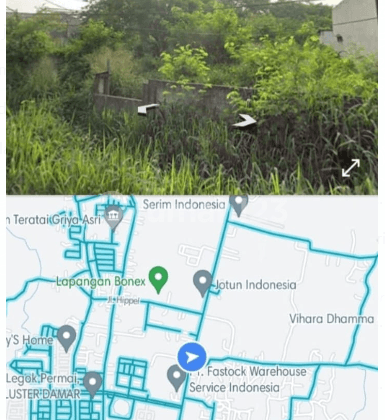 Jual Tanah 8619 M2 di Legok Karawaci  2