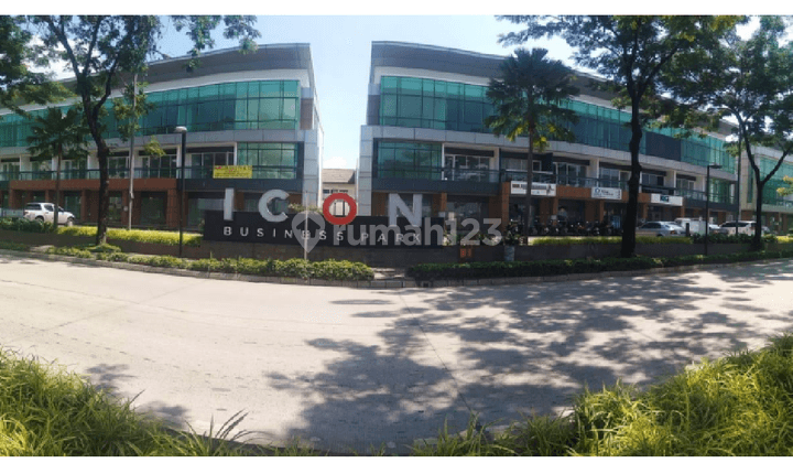 Jual Cepat Murah Ruko Icon Business Park 3 Lt Hadap Jalan Di Bsd  1