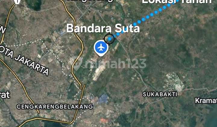 SELL 11 HA OF LAND IN RESIDENTIAL AREA IN RAJEG TANGERANG