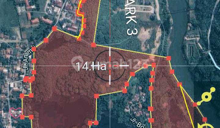 Jual Cepat Tanah 14 Ha Zona Perumahan di Suradita Tangerang Banten