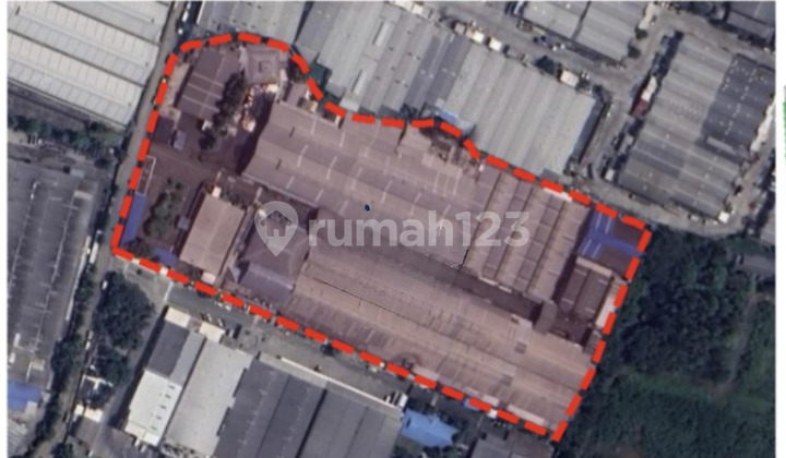 FOR SALE EX-FACTORY LAND AREA 39021 M2, BUILDING AREA 30116 M2 IN TANGERANG INDUSTRIAL AREA