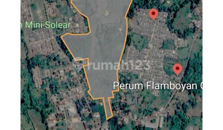 FOR SALE 19 HA LAND IN RESIDENTIAL ZONE, MUNJUL, SOLEAR SUBDISTRICT, TANGERANG