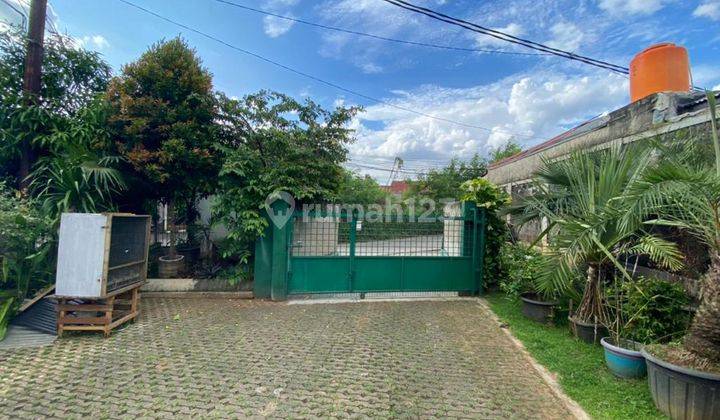 rumah tanah luas aman nyaman lokasi strategis pinggir jalan utama gate  toll kukusan  1