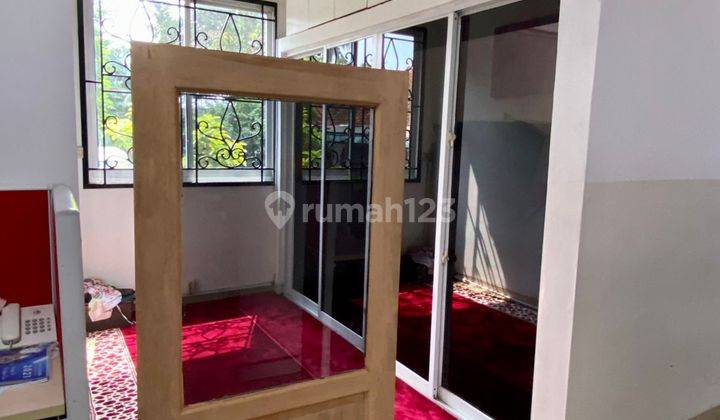 Rumah jalan utama askes 2 mobil harga nego murah non cluster bisa buat kantor  1