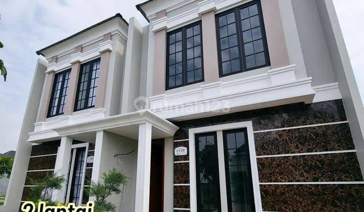 Rumah design baru, 3 kamar tidur, sidoarjo kota ,SHM 2