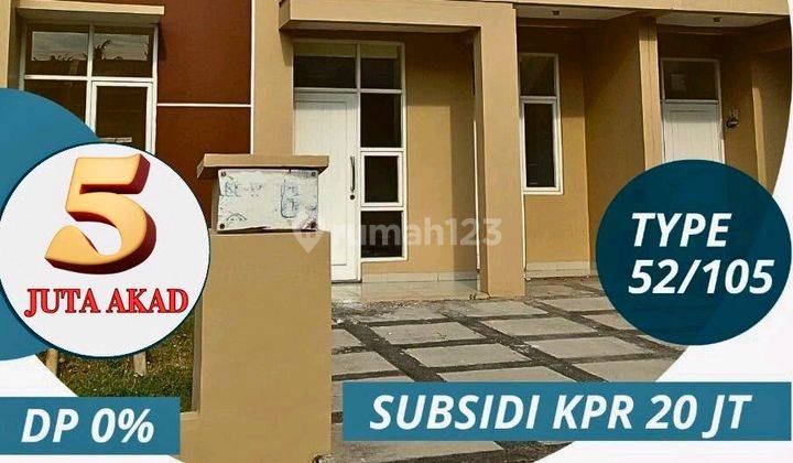 Rumah Siap Huni Bebas Banjir Free Ac Bphtb Grandcity Extention 1