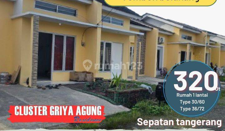 Hunian nyaman dearah sepatan griya agung residence 1