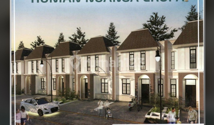 Sudirman Townhouse Rumah Gaya Eropa Bayar 2.5juta Akad