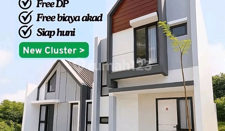 Rumah Skandinavia Serpong Natura City Bayar Minimalis Dp.0