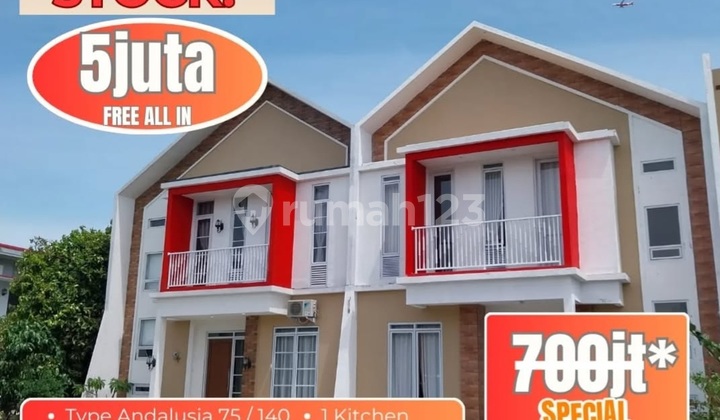 Rumah Mewah 2 Lantai Murah Siap Huni Dekat Bandara Soetta Rumah Mewah 2 Lantai Murah Siap Huni Dekat Bandara Soetta