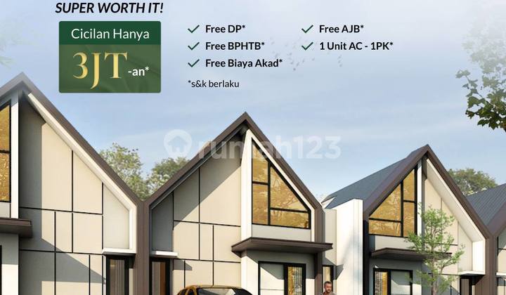 Serpong Natura City Cluster Orchard Park Bayar 10juta Akad 2