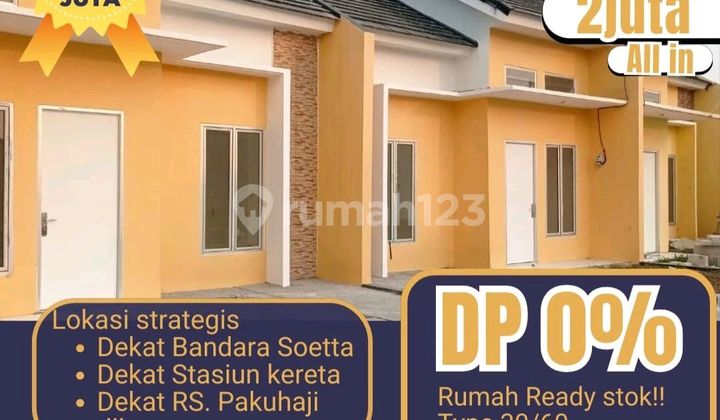 Rumah Murah Dekat Bandara Soetta Free Kpr Griya Agung Residence