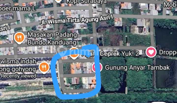 Tanah Utk Perumahan di Gunung Anyar Bagus dan Murah Tanah Utk Perumahan di Gunung Anyar Bagus dan Murah