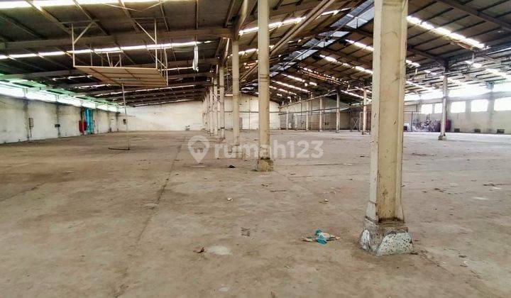 Dijual Tanah berikut Bangunan Gudang 1