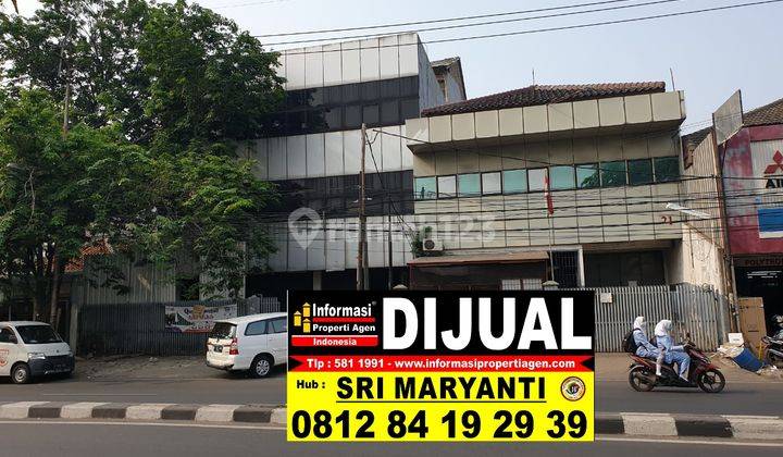 Bangunan komersial di HOS Cokroaminoto Ciledug jual sesuai NJOP  1