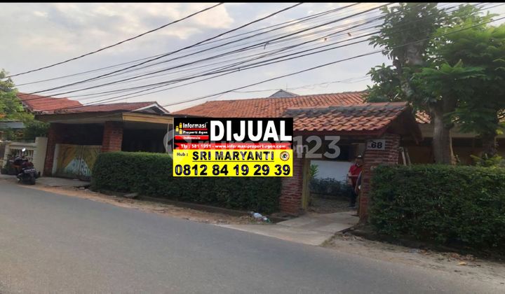 Rumah tua hitung tanah kompleks DPR Kemanggisan