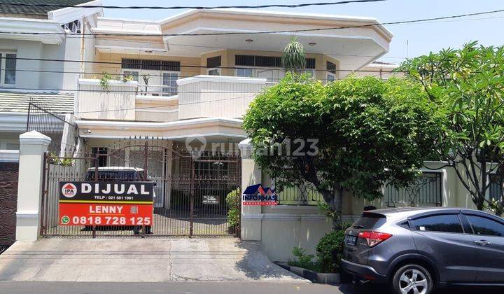 Turun Harga Rumah Besar 2 Lantai Semi Boulevard Puri Indah 1