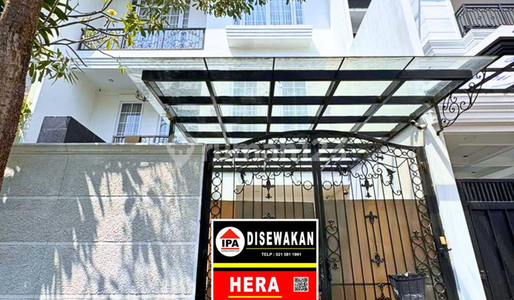 FOR RENT: Nice Ready-to-Occupy House in Permata Buana, 5 Bedrooms, Fully Furnished, 4 Floors, 144 Sq
