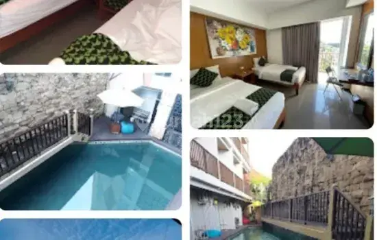 The hotel is fully furnished and located on Jalan Raya Kuta, Badung, Bali 2