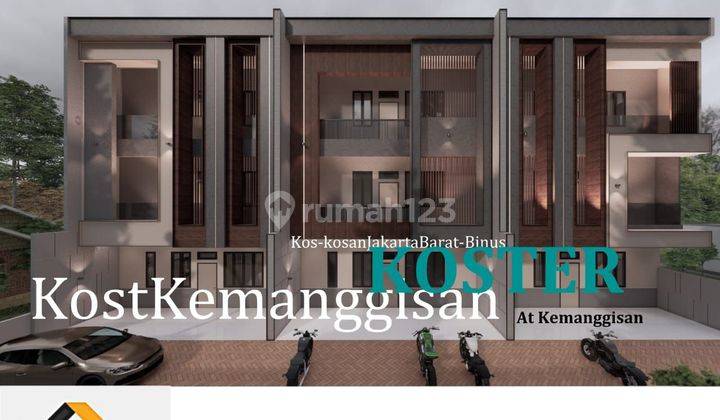 Ruang Usaha Baru Koster @Kemanggisan 153/400 8,1M 1