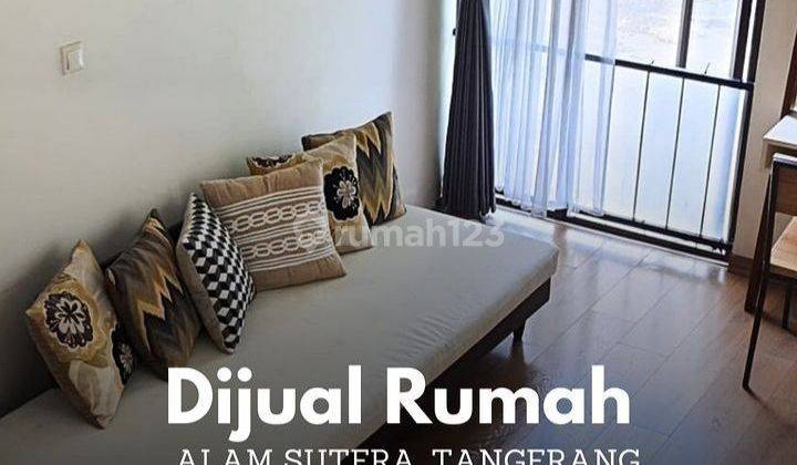 Rumah Alam Sutera ,cluster Palmyra, lb.160,3 lantai 1