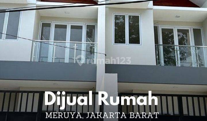 Rumah Baru di Kaveling Dki Meruya, lt.125m2, 2 lantai 2