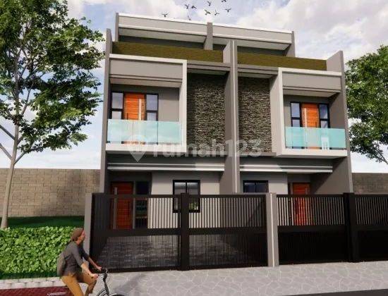 Rumah baru di Meruya utara  lt.100m2, baguss 1