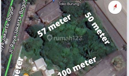 Tanah Lokasi Pinggir Jalan Raya Cocok Untuk Usaha Komersial di Cimanggis, Depok 1
