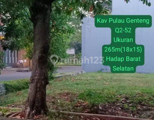 Kavling  Hoek di cluster di Permata Buana, Jkt 1