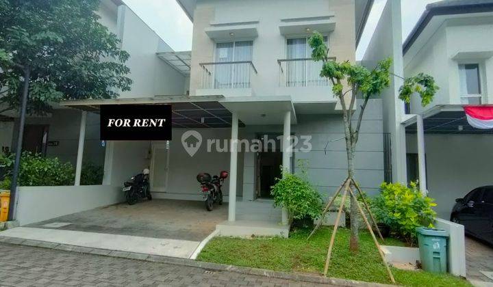 For Rent Rumah Di Serenia Hills Type Ultimate 2 Lantai Bagus Sekali Semi Furnished 1