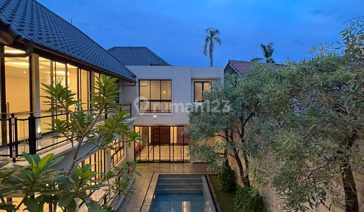 For Rent Rumah Baru dan Mewah di Pondok Indah 2 Lantai 1