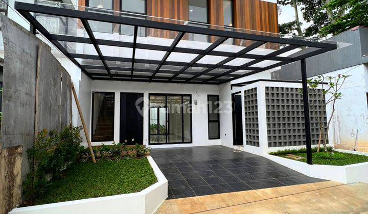 Rumah Baru di Pesanggrahan 2 Lantai Design Minimalis  1