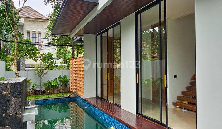 Brand New Luxurious House Di Kemang Jakarta Selatan 1