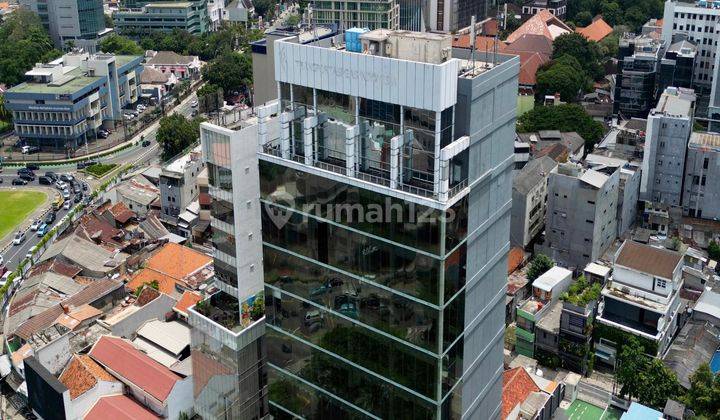 Gedung Kantor 10 Lantai Desain Modern Di Kebon Sirih 1