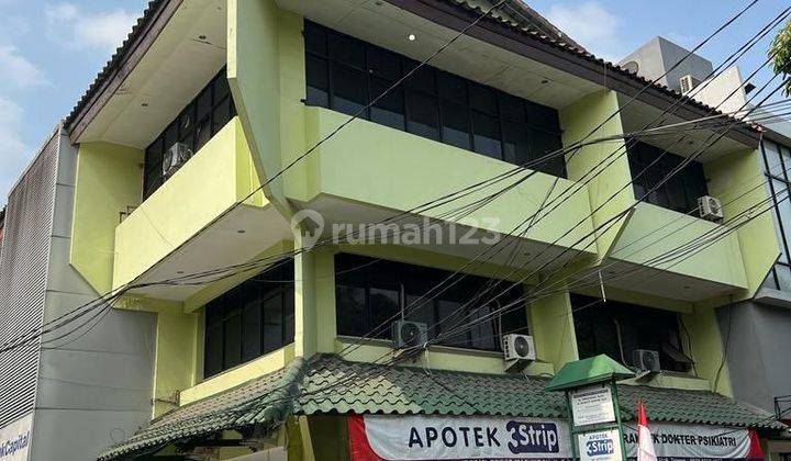 Ruko Hook 4 Lantai di Tebet Mas, Lt 130m², Dua Muka, 7,5M Nego  2