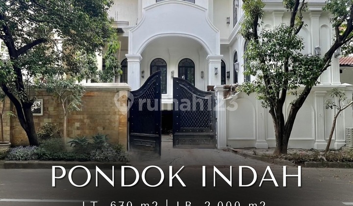 Pondok Indah Luxury American Clasic Brand New Renovated, On Progressposisi Hoek