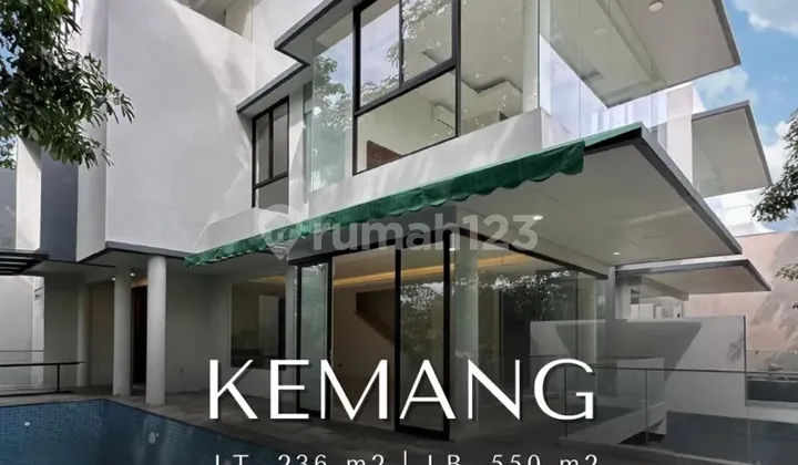 For Sale Kemang Brand New Houseminimalist Tropical Design Posisi Hoek