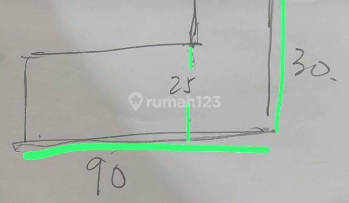 Tanah Murah dan Strategis bentuk L di Jl Hertasning Baru jemb 1 2