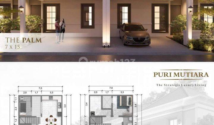 Rumah Baru 2 lantai di Puri Mutiara Monginsidi Makassar 1