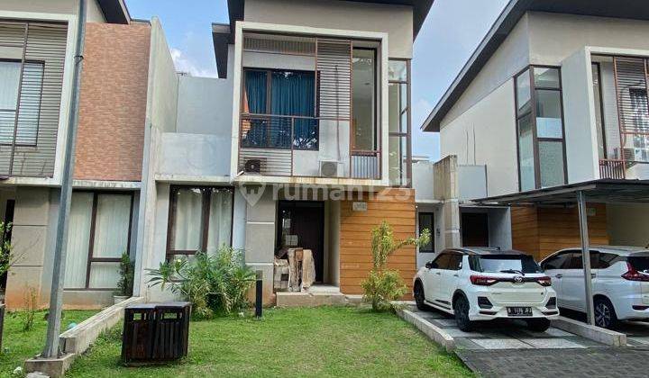 Dijual Cepat Rumah Divena Bsd 225 Meter Depan Taman Luas Terawat Lokasi Asri Nyaman Aman Strategis