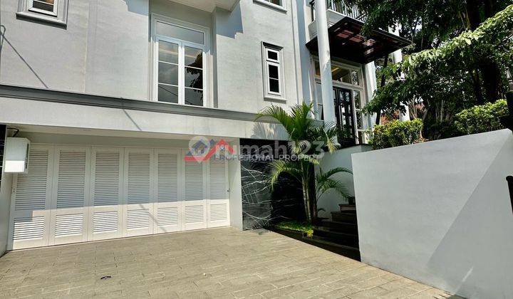 Kebayoran Baru Brawijaya Rumah Brand New Luxury White House Design   2