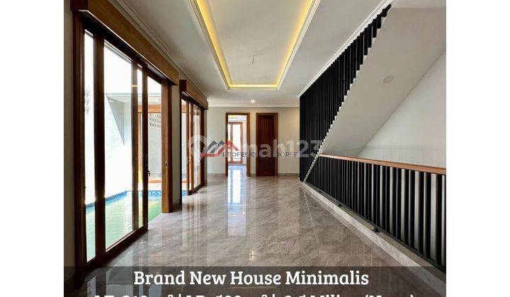 Brand New House Minimalis Lok.dekat Stasiun Mrt Area Premium Cipete 1